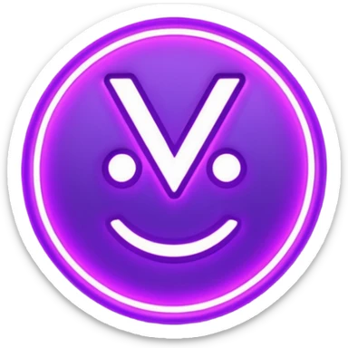 vape shop name V sticker