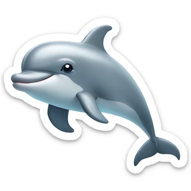 Cute Dolphin sticker