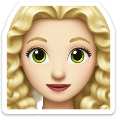 Glinda from wicked sticker