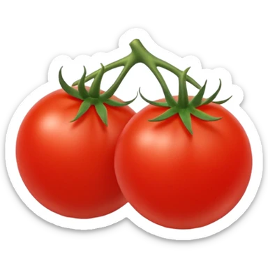 Cherry tomatoes sticker