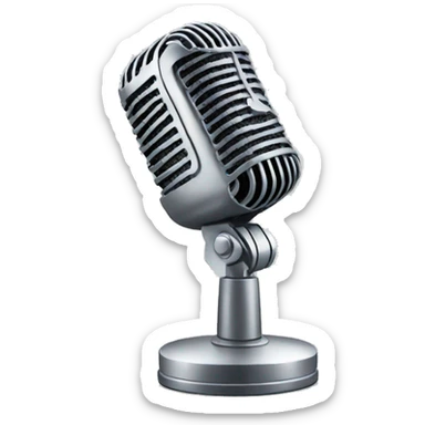  podcast microphone bitcoin sticker