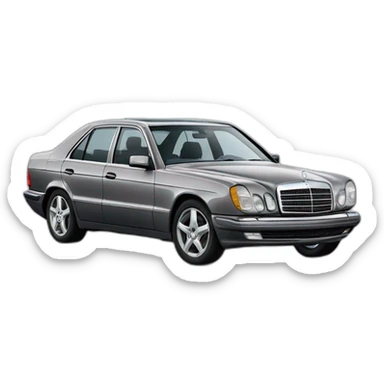 Mercedes Benz E-class sticker