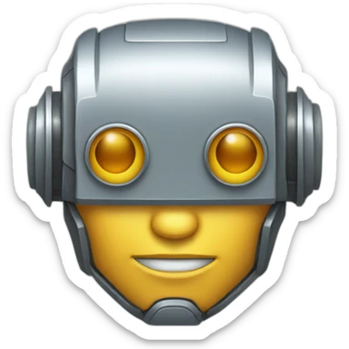 favicon robot sticker
