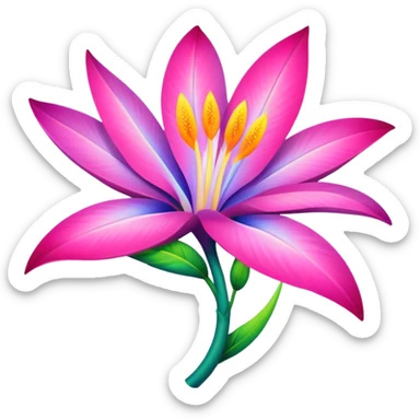 Flower of paradise sticker