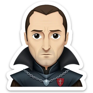 Roose Bolton  from game of thrones sticker