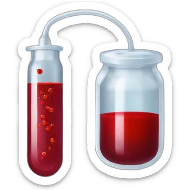 blood transfusion sticker