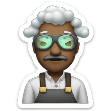 Steam Clouds Producer! sticker