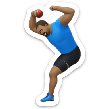 Joe kovacs shot putter sticker