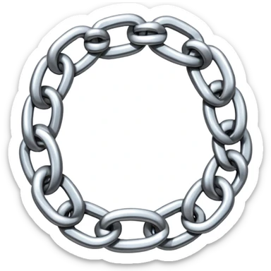broken chain sticker
