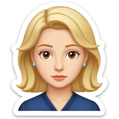 Angelica skyler Hamilton  sticker