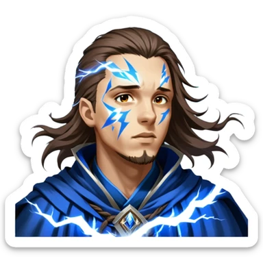 Storm Wizard sticker