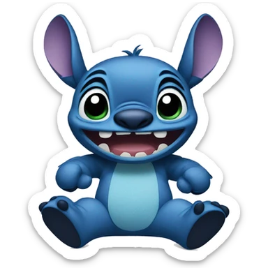 Stitch sticker