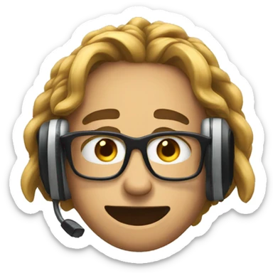 Make a emoji which represent HS gamer sticker