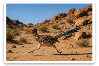 Roadrunner sticker