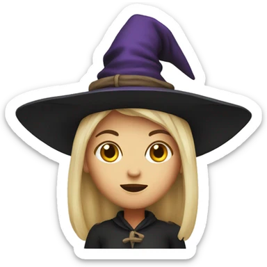 Witch sticker
