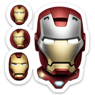 Iron man sticker