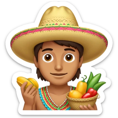 CAMPESINO VENDIENDO sticker