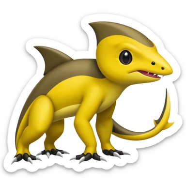 Axew (full body) sticker