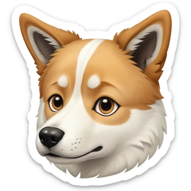 Karelian-Finnish Laika dog sticker