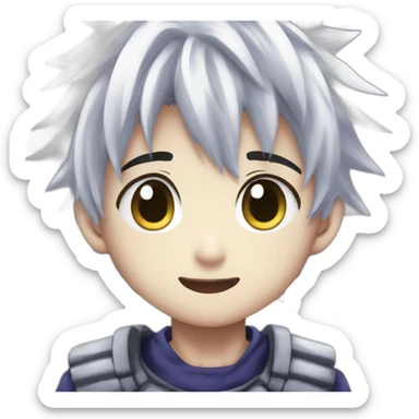 Cute chibi Killua HxH sticker