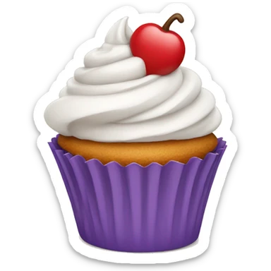 Cupcake sticker