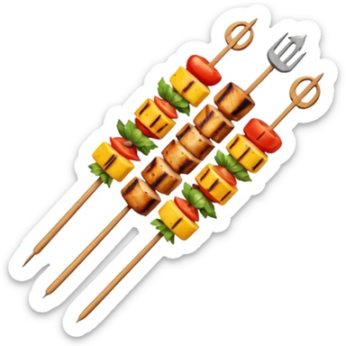 food skewer sticker