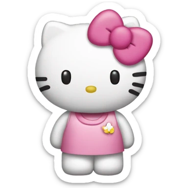 Hello kitty  sticker