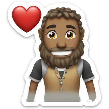 York with heart  sticker