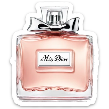 Miss Dior perfume sticker