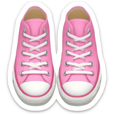 Cute pink converse  sticker