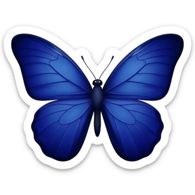 I said the gorgeous butterfly in Navy Rich Royal Blue shade. No other colors. sticker