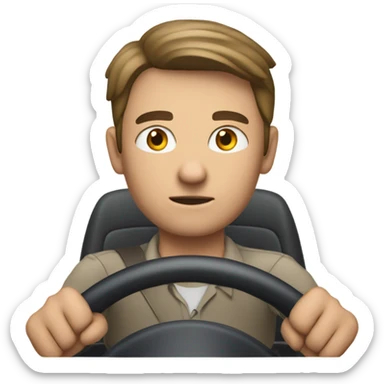 Driving to rescue  sticker