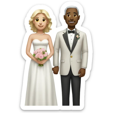 married couple sticker