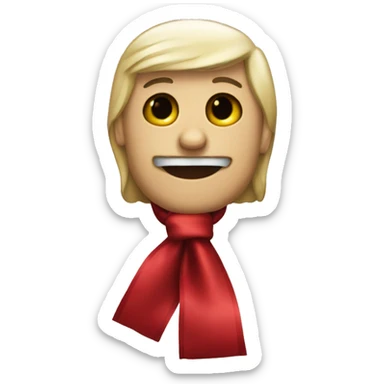 rote schleife sticker