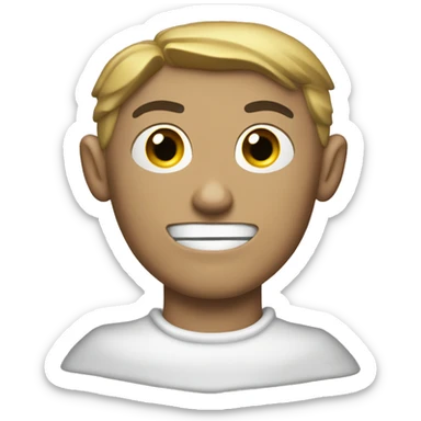 super homelander from "the boys" series with red eyes  sticker