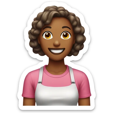 I'm a 30-year-old woman, and meat is my weakness. Just thinking about it makes me smile! sticker