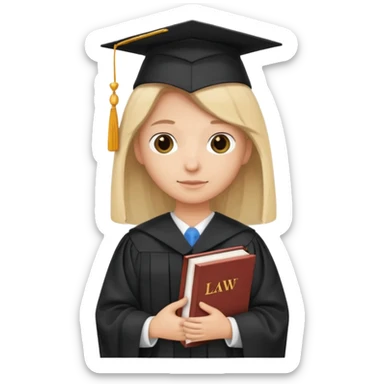 Lawyer school sticker