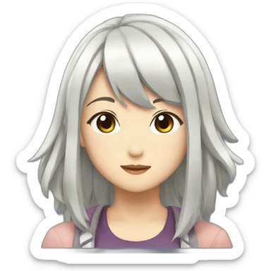 kaede-kayano sticker