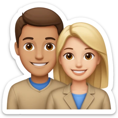 Boyfriend and girlfriend  sticker