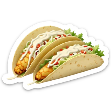 Baja fish tacos  sticker