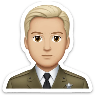 Minister of Defense from captain america: civil war sticker