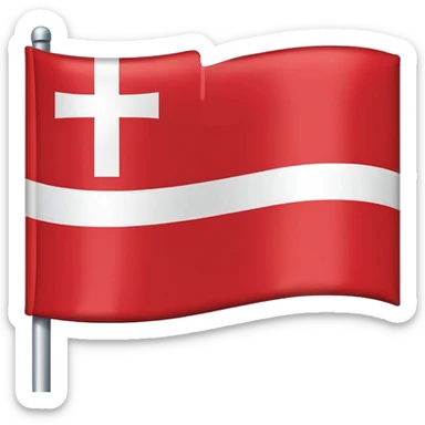 Flag of denmark sticker