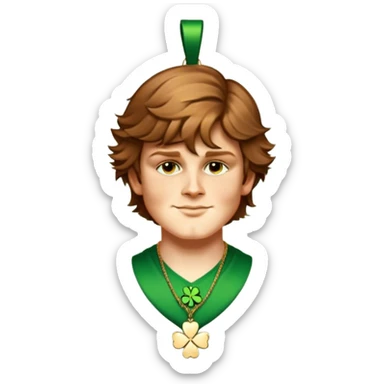 Clover Charm sticker