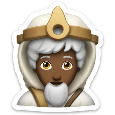 Shepherds at the Bethlehem Portal sticker