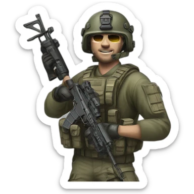 Call of Duty Konig sticker