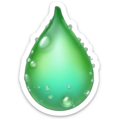 Dewdrops sticker