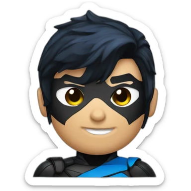 Nightwing dc comics sticker