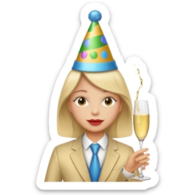 new year 2026 sticker