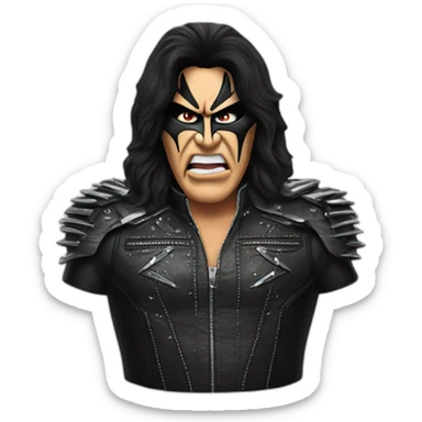 Gene simmons sticker