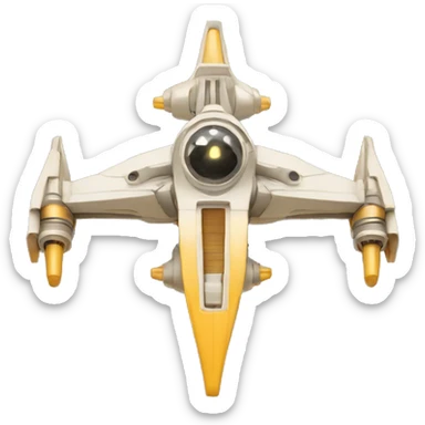Star Wars Naboo Royal Starship  sticker